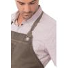 imageChef Works Unisex Dorset Bib ApronEarth Brown