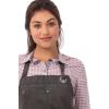 imageChef Works Unisex Dorset Bib ApronPewter