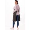 imageChef Works Unisex Dorset Bib ApronPewter