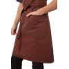 imageChef Works Unisex Dorset Bib ApronRust