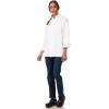 imageChef Works Unisex Elyse Premium Cotton Chef CoatWhite