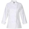 imageChef Works Unisex Elyse Premium Cotton Chef CoatWhite