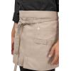imageChef Works Unisex Logan Half Bistro ApronKhaki