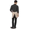 imageChef Works Unisex Logan Half Bistro ApronKhaki