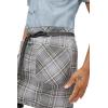 imageChef Works Unisex Olympia Half Bistro ApronGrey