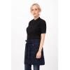 imageChef Works Unisex Olympia Half Bistro ApronNavy
