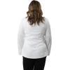 imageChef Works Womens Essential Maternity Chef CoatWhite
