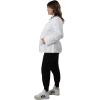 imageChef Works Womens Essential Maternity Chef CoatWhite