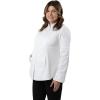 imageChef Works Womens Essential Maternity Chef CoatWhite