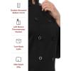 imageChef Works Womens Le Mans Chef CoatBlack