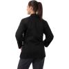 imageChef Works Womens Le Mans Chef CoatBlack