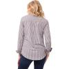 imageChef Works Womens Modern Gingham Long Sleeve Dress ShirtChocolate