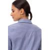 imageChef Works Womens Modern Oxford Classic ShirtBlue