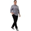 imageChef Works Womens Modern Oxford Classic ShirtCharcoal