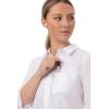 imageChef Works Womens Modern Oxford Classic ShirtWhite