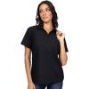 imageChef Works Womens Polo ShirtBlack