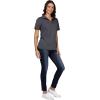 imageChef Works Womens Polo ShirtIron Grey
