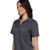 imageChef Works Womens Polo ShirtIron Grey