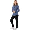 imageChef Works Womens Seville Shirt with Mesh PanelsBlue