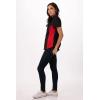imageChef Works Womens Universal Cook ShirtBlack Red Mesh