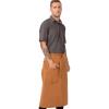 imageChef Works Rockford Bib ApronNutmeg