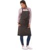 imageChef Works Unisex Dorset Bib ApronPewter