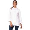 imageChef Works Unisex Elyse Premium Cotton Chef CoatWhite