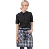 imageChef Works Unisex Olympia Half Bistro ApronNavy