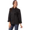 imageChef Works Womens Sofia Chef CoatBlack
