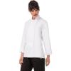 imageChef Works Womens Sofia Chef CoatWhite