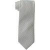 imageChef Works unisexadult Striped Dress TieBlack Silver