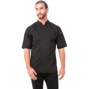 imageChef Works Mens Avignon Bistro Chef CoatBlack