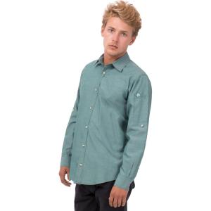 imageChef Works Mens Chambray ShirtGreen Mist
