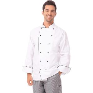 imageChef Works Mens Newport Executive Chef CoatWhite