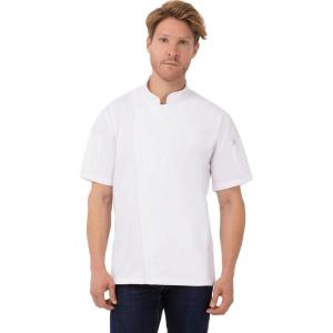 imageChef Works Mens Rochester Chef CoatWhite