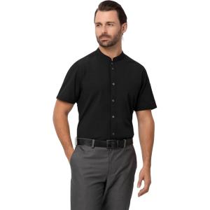 imageChef Works Mens Seersucker ShirtBlack