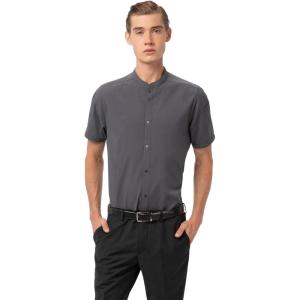 imageChef Works Mens Seersucker ShirtCharcoal Chr