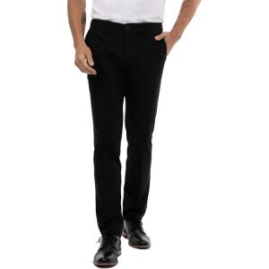 imageChef Works Mens Stretch Fit Chino PantsBlack