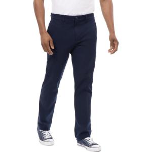 imageChef Works Mens Stretch Fit Chino PantsNavy