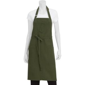 imageChef Works Rockford Bib ApronOlive Green