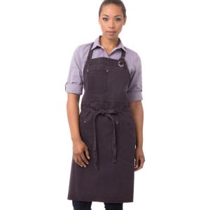 imageChef Works Unisex Dorset Bib ApronEggplant