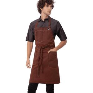 imageChef Works Unisex Dorset Bib ApronRust