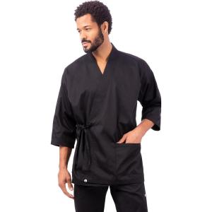 imageChef Works Unisex Sushi Chef CoatBlack
