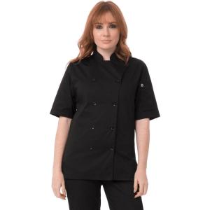 imageChef Works Womens Avignon Bistro Chef CoatBlack
