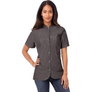 imageChef Works Womens Chelsea Chef CoatBlack