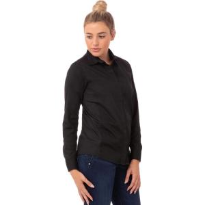 imageChef Works Womens Shelby Zip Front ShirtBlack