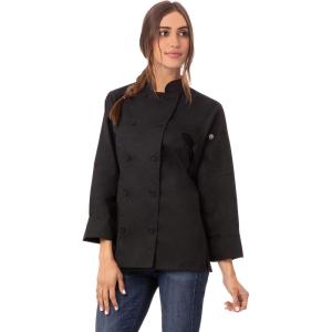 imageChef Works Womens Sofia Chef CoatBlack