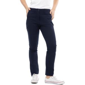 imageChef Works Womens Stretch Fit Chino PantsNavy