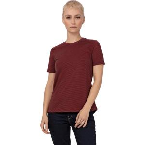 imageChef Works Womens Striped TShirtRed