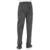 imageChef Works Mens Designer Baggy Chef PantsBlack W Chalk Stripe